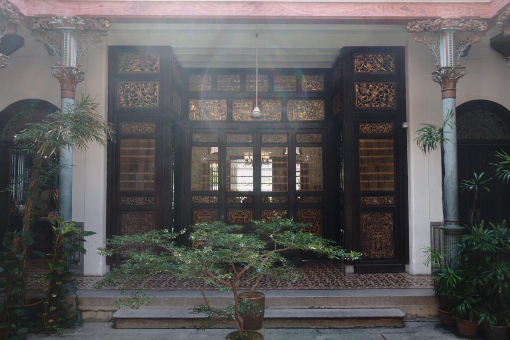 Intricate Interior of Cheong Fatt Tze Mansion