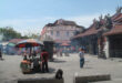 Vibrant Scene at the Goddess of Mercy Temple